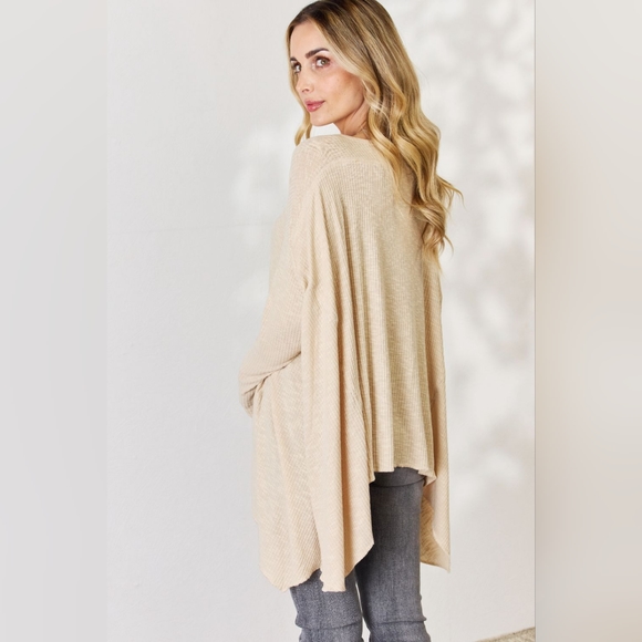 HEYSON Full Size Oversized Sharkbite Hem Top Plus Size Available - Picture 8 of 10